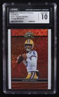 Jayden Daniels 2024 Leaf Collective Promos Metal Orange Shimmer #LB-3 RC #160/299 (CGC 9) at PristineAuction.com