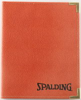 Official Spalding NBA Basketball Textured Coach Folder at PristineAuction.com