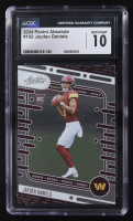 Jayden Daniels 2024 Panini Absolute #102 RC (CGC 10) at PristineAuction.com