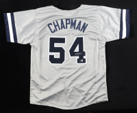 Aroldis Chapman Signed Jersey (Beckett) at PristineAuction.com