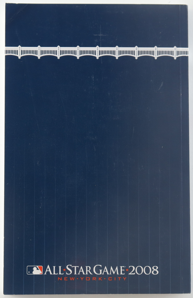 2008 Set of (2) Last All Star Game at Old Yankee Stadium Complete Media Only Program with Game-Used Dirt Media Pin at PristineAuction.com 2008 Set of (2) Last All Star Game at Old Yankee Stadium Complete Media Only Program with Game-Used Dirt Media Pin at PristineAuction.com