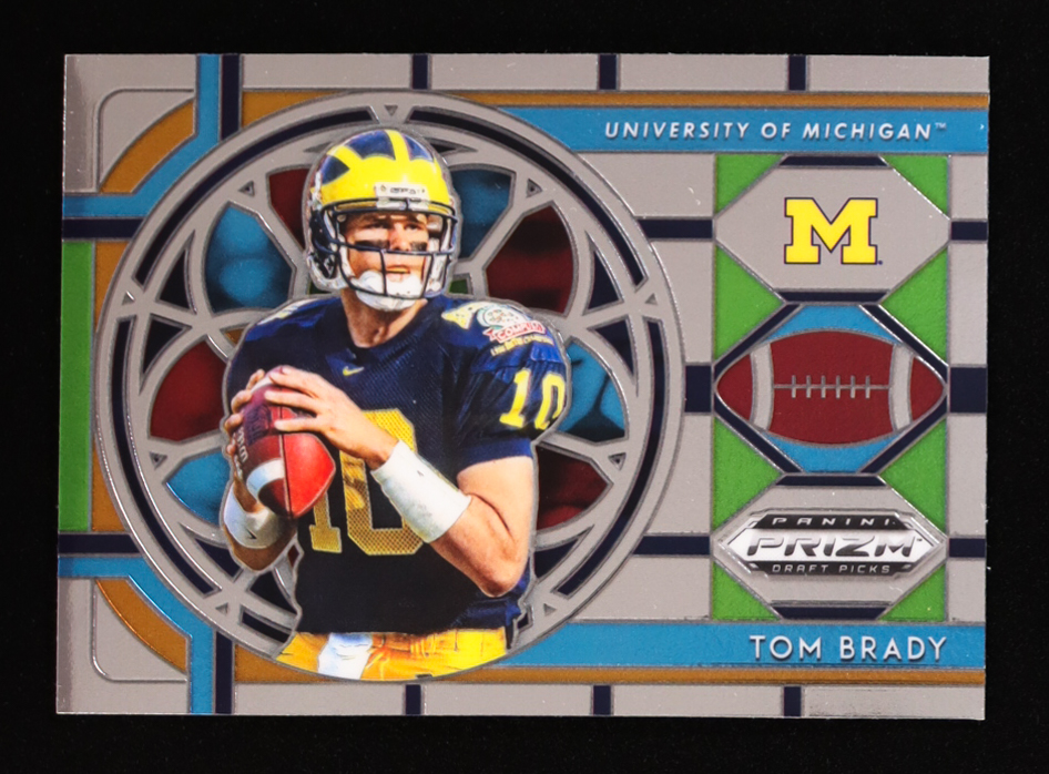 Tom Brady 2019 Panini Prizm Draft Picks #100 SG at PristineAuction.com Tom Brady 2019 Panini Prizm Draft Picks #100 SG at PristineAuction.com