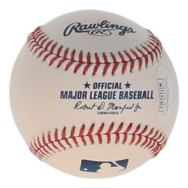 Sandra Saad Signed OML Baseball Inscribed "Mr. Wonderful" (JSA) at PristineAuction.com Sandra Saad Signed OML Baseball Inscribed "Mr. Wonderful" (JSA) at PristineAuction.com