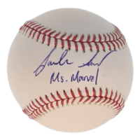 Sandra Saad Signed OML Baseball Inscribed "Mr. Wonderful" (JSA) at PristineAuction.com