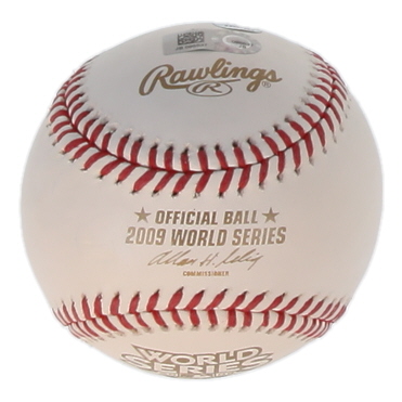 Mark Teixeira Signed 2009 World Series Baseball Inscribed "'09 WS Champs" (Steiner & MLB) at PristineAuction.com Mark Teixeira Signed 2009 World Series Baseball Inscribed "'09 WS Champs" (Steiner & MLB) at PristineAuction.com