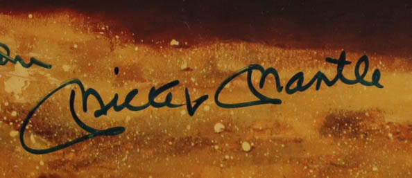 Mickey Mantle, Duke Snider & Willie Mays Signed LE Custom Framed Ron Lewis Art Print Display #294/500 (JSA) at PristineAuction.com Mickey Mantle, Duke Snider & Willie Mays Signed LE Custom Framed Ron Lewis Art Print Display #294/500 (JSA) at PristineAuction.com