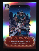 Saquon Barkley 2024 Donruss Optic Uptowns #17 at PristineAuction.com