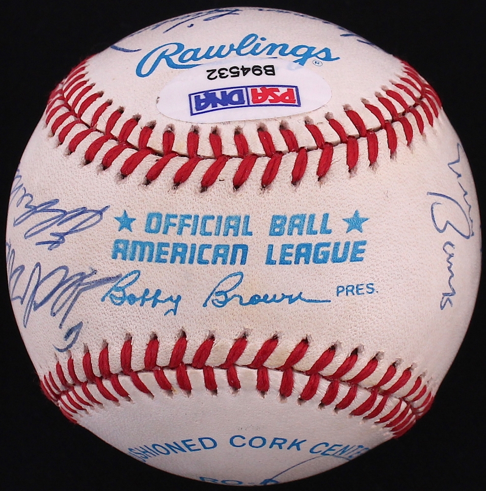 Encadré Photo Signée Mickey Mantle - 500 Home Run Club - Baseball Autographe