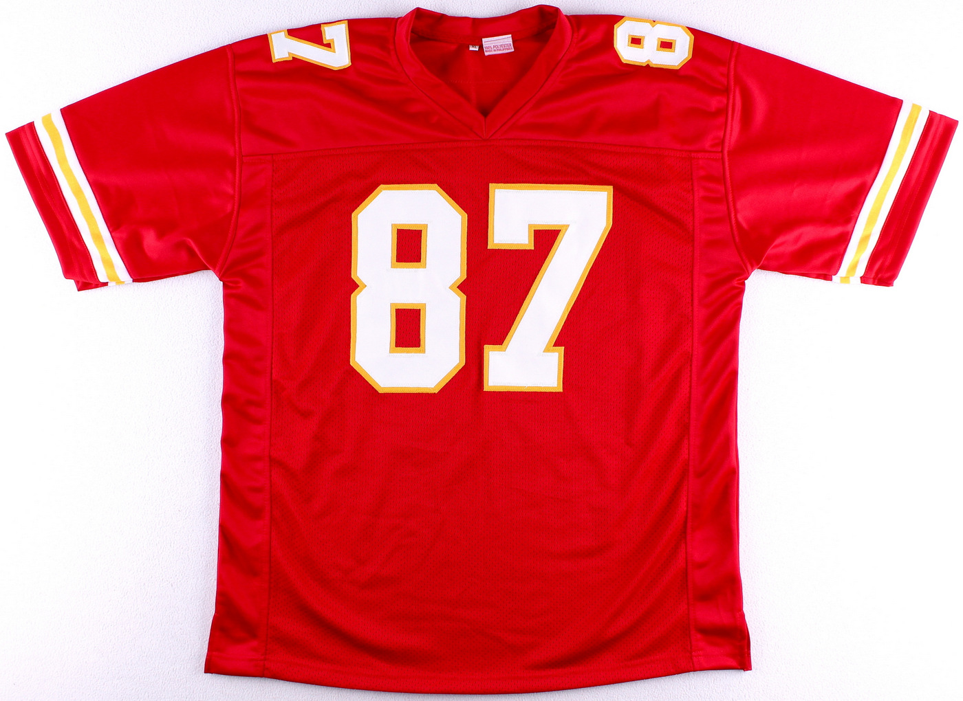 Travis Kelce Signed Chiefs Jersey (JSA COA & Kelce Hologram) at PristineAuction.com Travis Kelce Signed Chiefs Jersey (JSA COA & Kelce Hologram) at PristineAuction.com