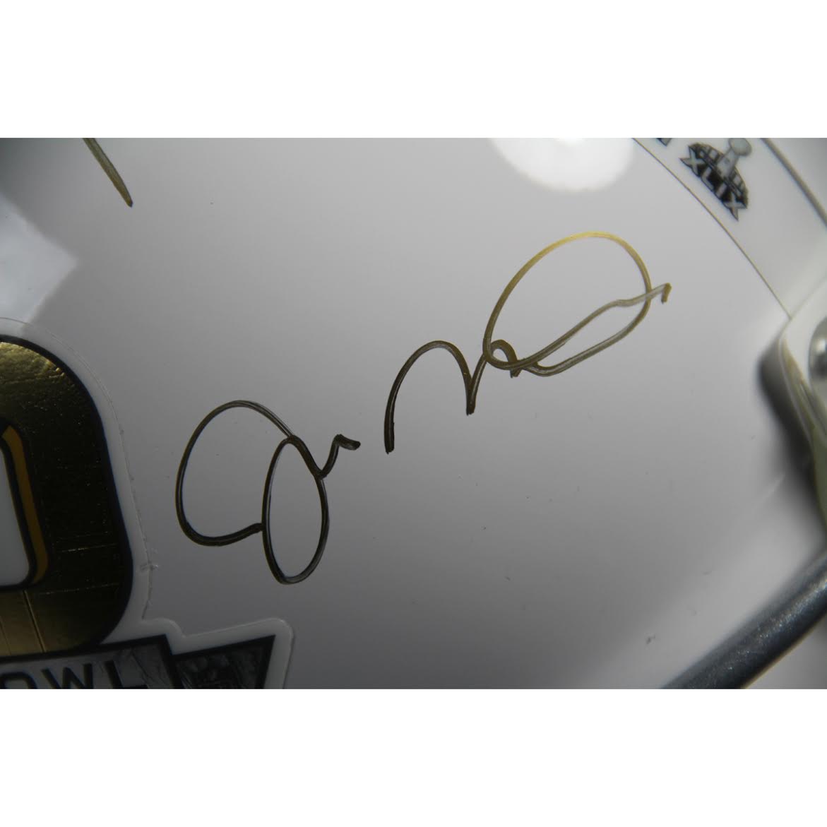 Multi-Signed LE "Super Bowl on The 50" Full-Size Authentic Proline Helmet with (3) Signatures Including Tom Brady, Joe Montana & Terry Bradshaw (Steiner COA) at PristineAuction.com Multi-Signed LE "Super Bowl on The 50" Full-Size Authentic Proline Helmet with (3) Signatures Including Tom Brady, Joe Montana & Terry Bradshaw (Steiner COA) at PristineAuction.com