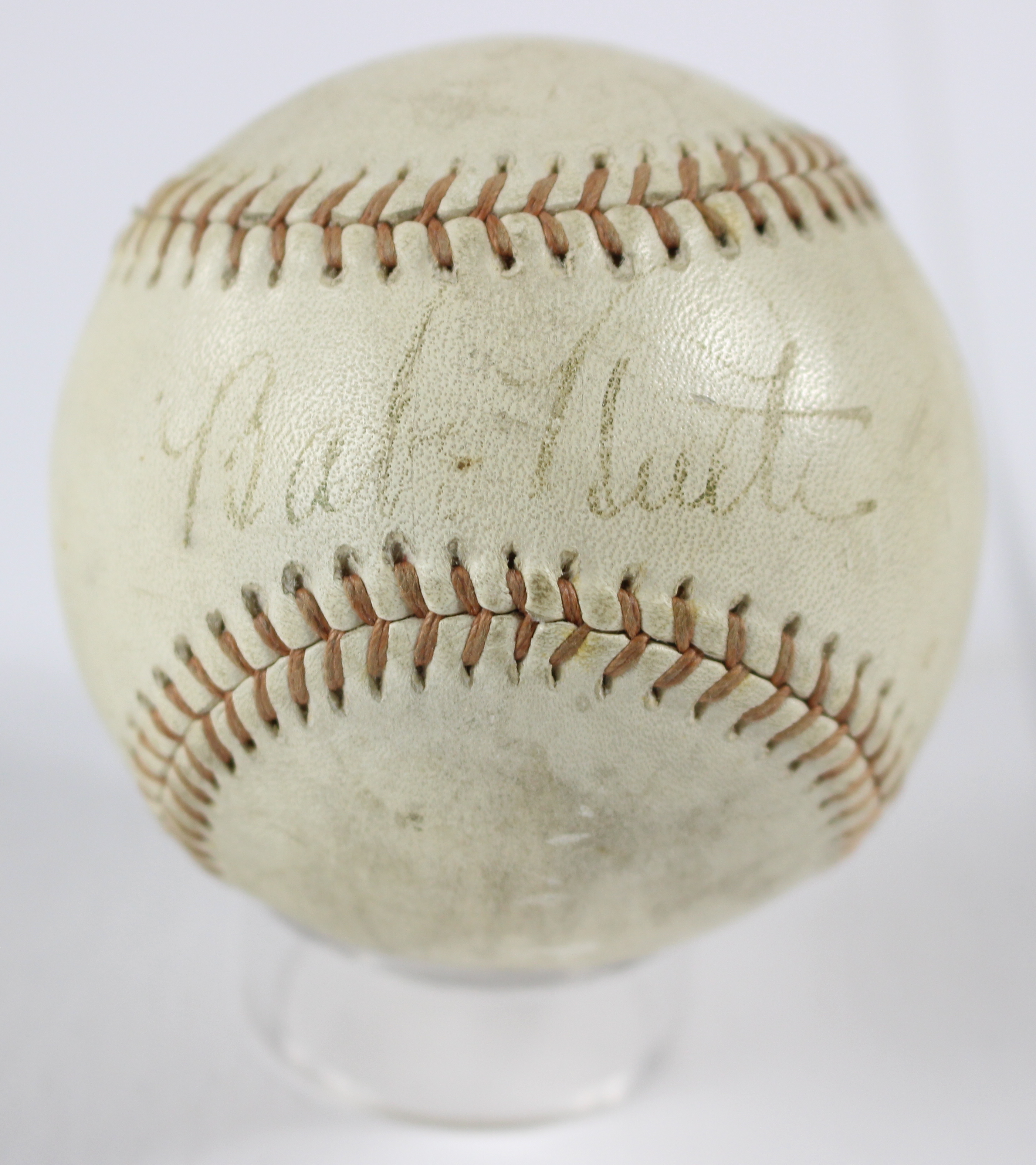 Babe Ruth Signed OAL Harridge Baseball (PSA LOA) at PristineAuction.com Babe Ruth Signed OAL Harridge Baseball (PSA LOA) at PristineAuction.com