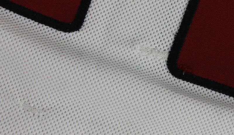 Larry Fitzgerald Signed 2010 Game-Used Cardinals Authentic Reebok Jersey Inscribed "Game Worn" (PSA COA) at PristineAuction.com Larry Fitzgerald Signed 2010 Game-Used Cardinals Authentic Reebok Jersey Inscribed "Game Worn" (PSA COA) at PristineAuction.com