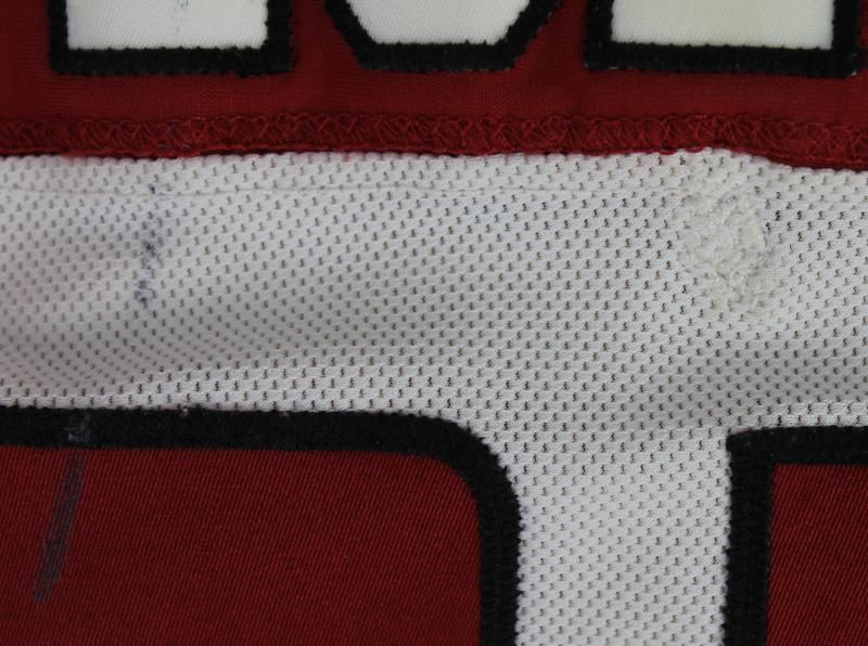Larry Fitzgerald Signed 2010 Game-Used Cardinals Authentic Reebok Jersey Inscribed "Game Worn" (PSA COA) at PristineAuction.com Larry Fitzgerald Signed 2010 Game-Used Cardinals Authentic Reebok Jersey Inscribed "Game Worn" (PSA COA) at PristineAuction.com