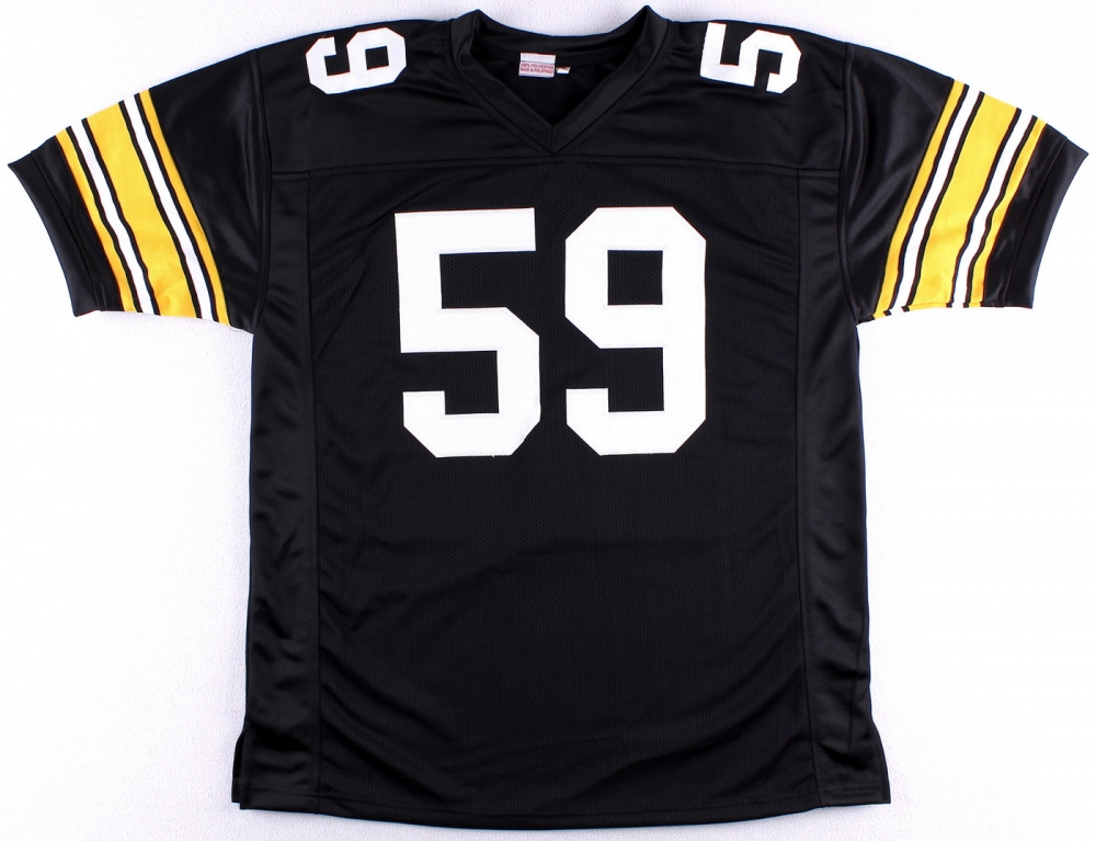 Jack Ham Signed Steelers Jersey Inscribed "HOF 88" & "Steeler 4 Life