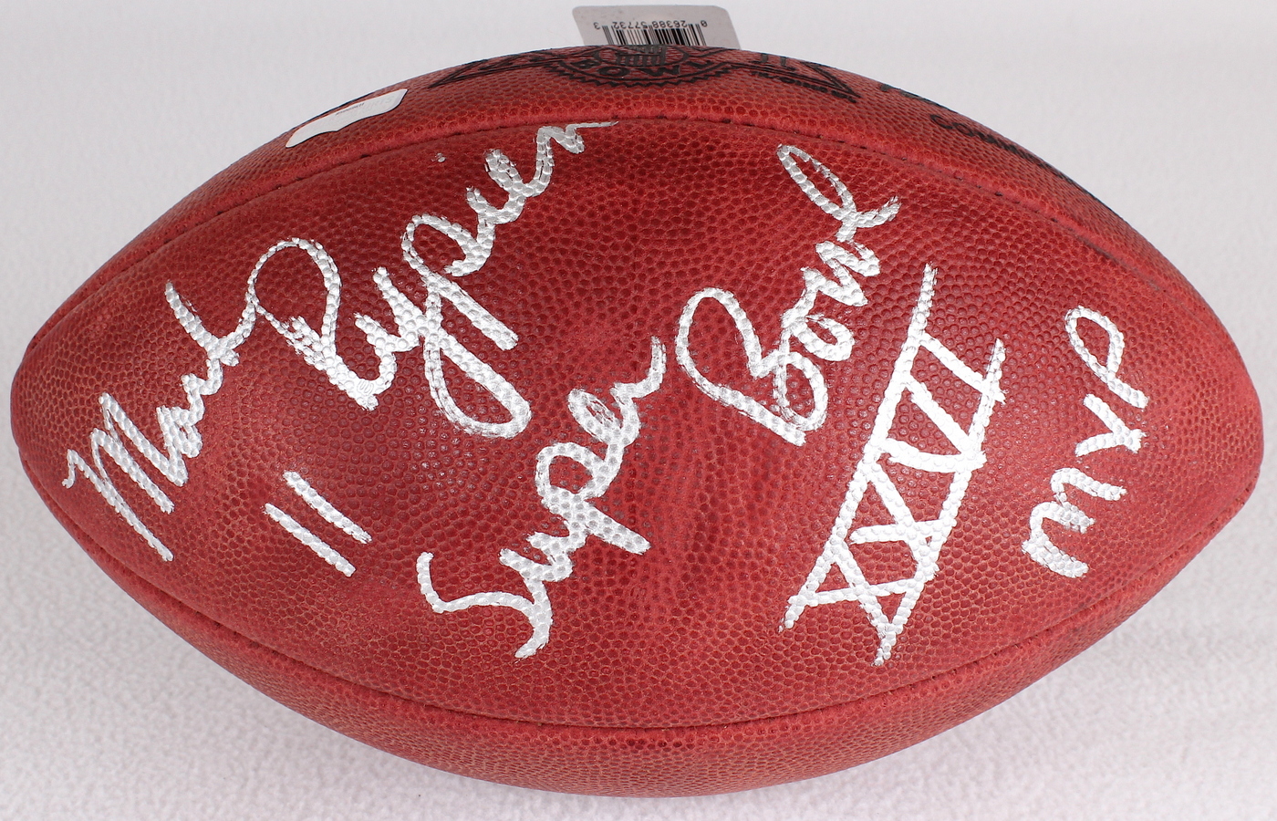 Mark Rypien Signed Official Super Bowl XXVI Game Ball Inscribed "Super Bowl XXVI MVP" (Radtke COA) at PristineAuction.com Mark Rypien Signed Official Super Bowl XXVI Game Ball Inscribed "Super Bowl XXVI MVP" (Radtke COA) at PristineAuction.com