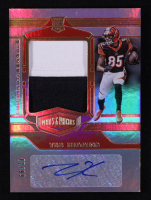 Tee Higgins 2020 Panini Plates and Patches Rookie Patch Autographs #10 #42/99 RC at PristineAuction.com