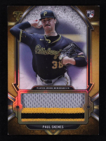 Paul Skenes 2024 Topps Triple Threads Single Jumbo Relics Gold #SJRPS #2/9 RC at PristineAuction.com