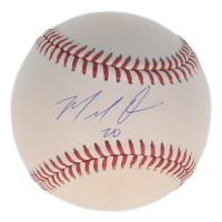 Marcell Ozuna Signed OML Baseball (Beckett) at PristineAuction.com