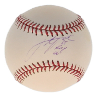 Justin Verlander Signed OML Baseball Inscribed "ROY 06" (JSA) at PristineAuction.com