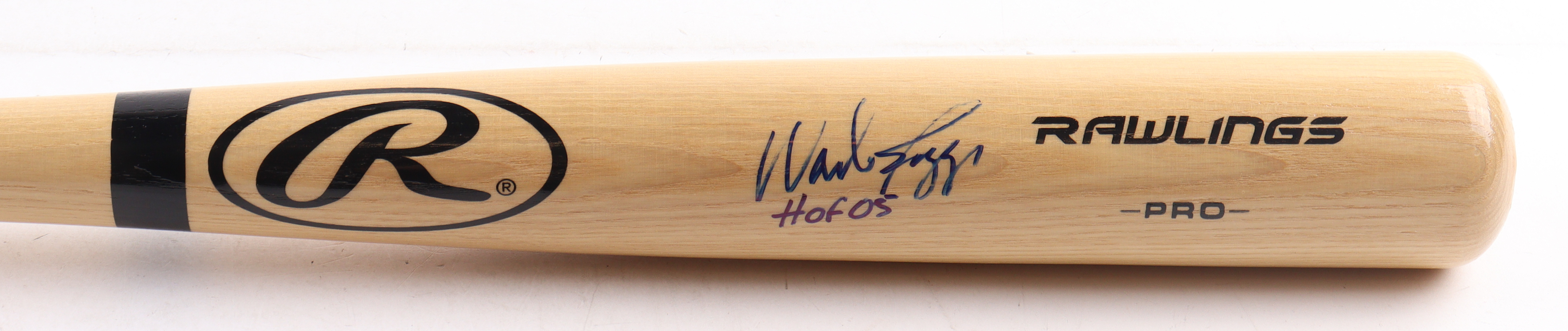 Wade Boggs Signed Rawlings Baseball Bat Inscribed "HOF 05" (Beckett) at PristineAuction.com Wade Boggs Signed Rawlings Baseball Bat Inscribed "HOF 05" (Beckett) at PristineAuction.com