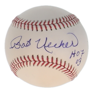 Bob Uecker Signed OML Baseball Inscribed "HOF 03" (PSA) at PristineAuction.com Bob Uecker Signed OML Baseball Inscribed "HOF 03" (PSA) at PristineAuction.com