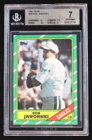 Ron Jaworski 1986 Topps #269 (Beckett 7) at PristineAuction.com
