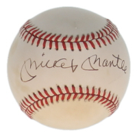 Mickey Mantle Signed OAL Baseball (Beckett) at PristineAuction.com