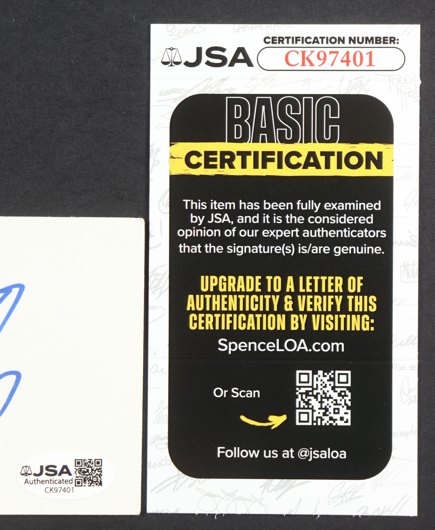 Bob Costas Signed 3x5 Index Card (JSA) at PristineAuction.com Bob Costas Signed 3x5 Index Card (JSA) at PristineAuction.com