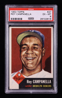 Roy Campanella 1953 Topps #27 DP (PSA 6) at PristineAuction.com
