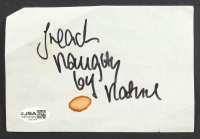 Treach Signed Cut Inscribed "Naughty by Nature" (JSA) at PristineAuction.com