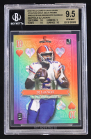 DJ Lagway 2024 Leaf Wild Card Stacked Deck 5 Card Draw Promo Ten Hearts Rainbow Kaleidoscope #SDPHDLN #1/1 RC (Beckett 9.5) at PristineAuction.com