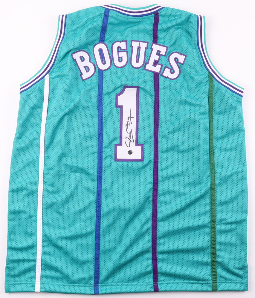 Muggsy Bogues Signed Jersey (Wilder Side of Sports) at PristineAuction.com Muggsy Bogues Signed Jersey (Wilder Side of Sports) at PristineAuction.com