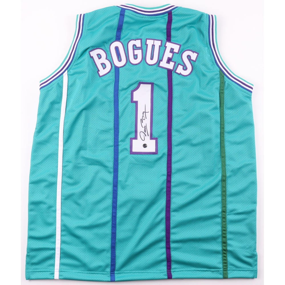 Muggsy Bogues Signed Jersey (Wilder Side of Sports) at PristineAuction.com