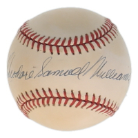 Ted Williams Signed OAL Baseball (Beckett) at PristineAuction.com