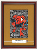 1990 "Spider-Man" #1 Marvel Comic Book Custom Framed Display with Title Plaque at PristineAuction.com
