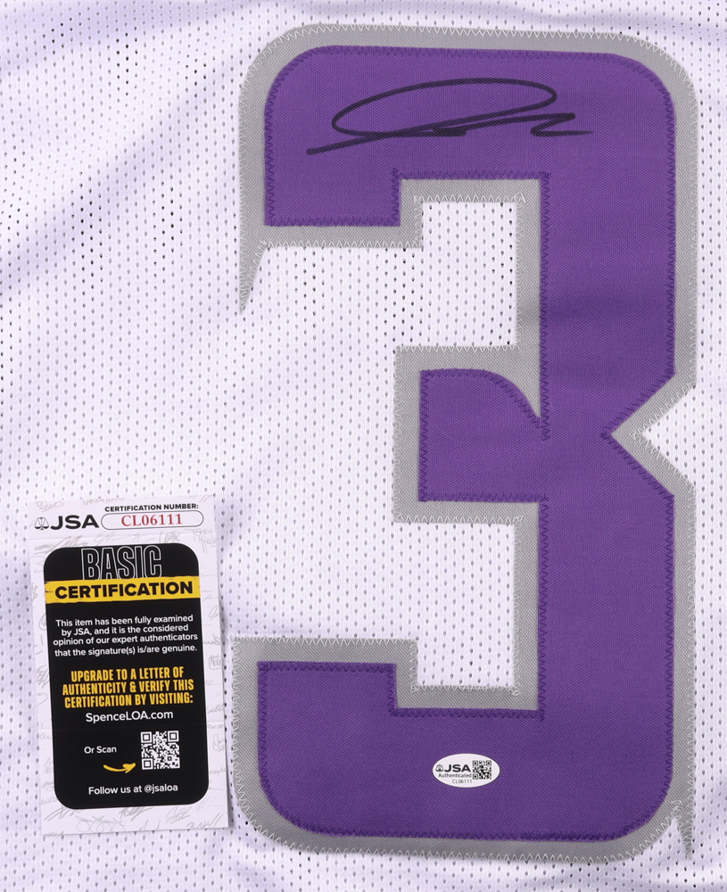 Jordan Addison Signed Jersey (JSA) at PristineAuction.com Jordan Addison Signed Jersey (JSA) at PristineAuction.com
