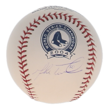 Mike Timlin Signed OML 2004 World Series Champions Baseball (MLB & TriStar) at PristineAuction.com Mike Timlin Signed OML 2004 World Series Champions Baseball (MLB & TriStar) at PristineAuction.com