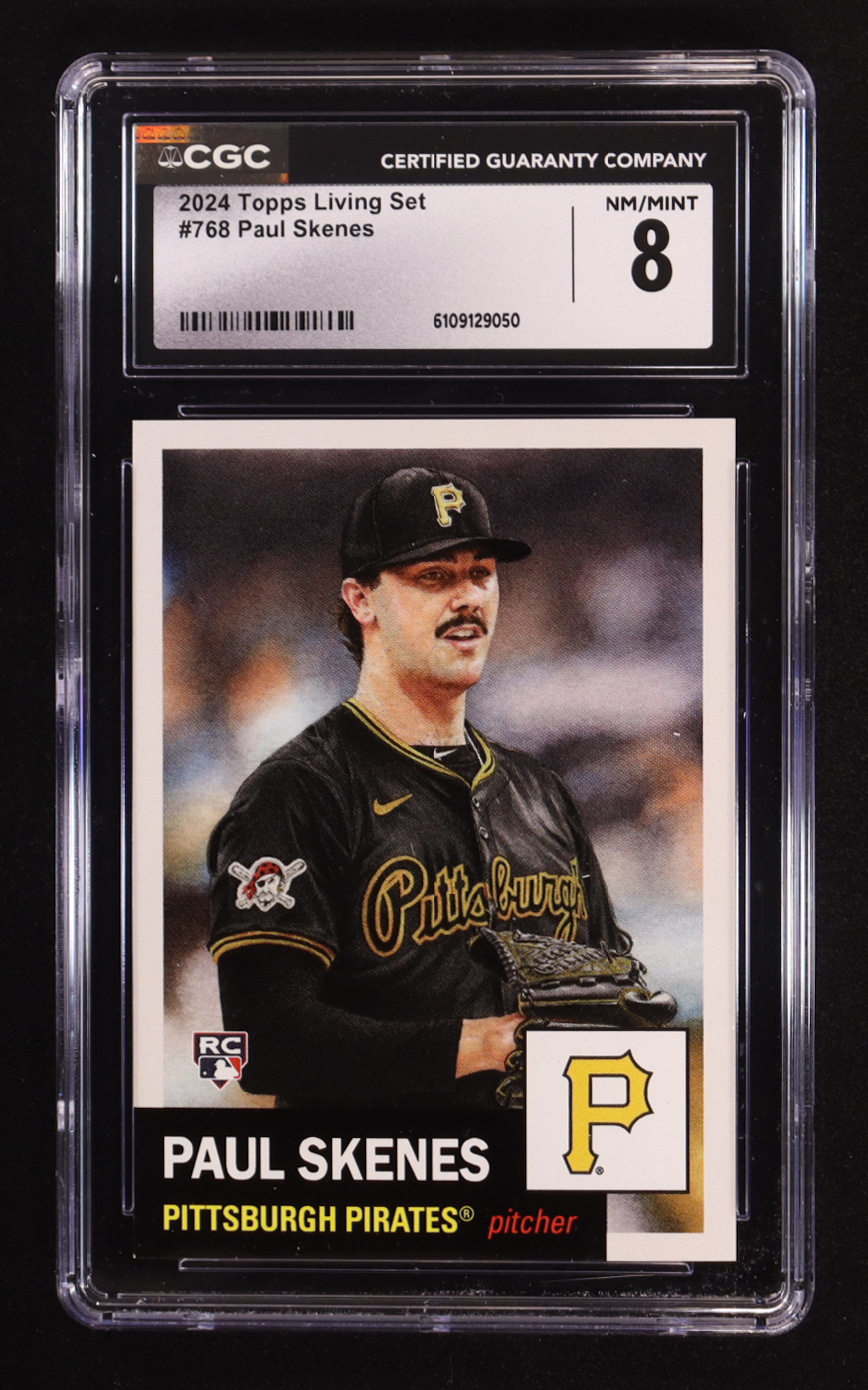 Paul Skenes 2024 Living Set #768 RC (CGC 8) at PristineAuction.com Paul Skenes 2024 Living Set #768 RC (CGC 8) at PristineAuction.com