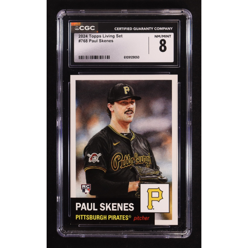 Paul Skenes 2024 Living Set #768 RC (CGC 8) at PristineAuction.com