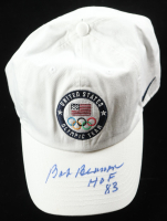 Bob Beamon Signed United States Olympic Team Hat Inscribed "HOF 83" (Beckett) at PristineAuction.com