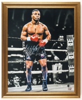 Mike Tyson Signed Custom Framed Photo Display (Beckett & Tyson) at PristineAuction.com