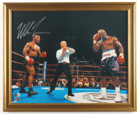 Mike Tyson Signed Custom Framed Photo Display (Beckett & Tyson) at PristineAuction.com
