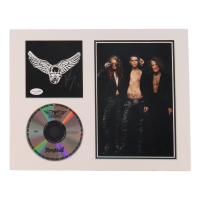 Yungblud Signed "One More Time" Custom Matted CD Insert Display (ACOA) at PristineAuction.com