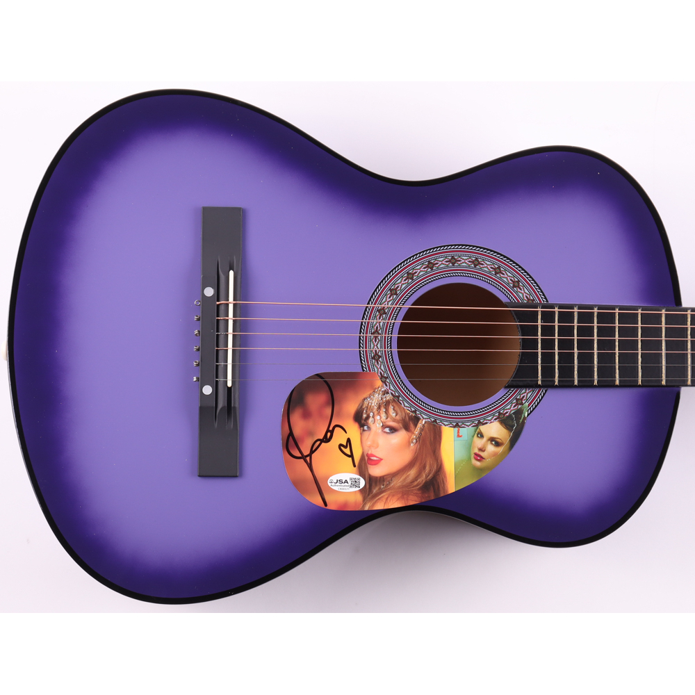 Taylor Swift Guitar with Signed Custom Insert Pickguard (JSA) at PristineAuction.com