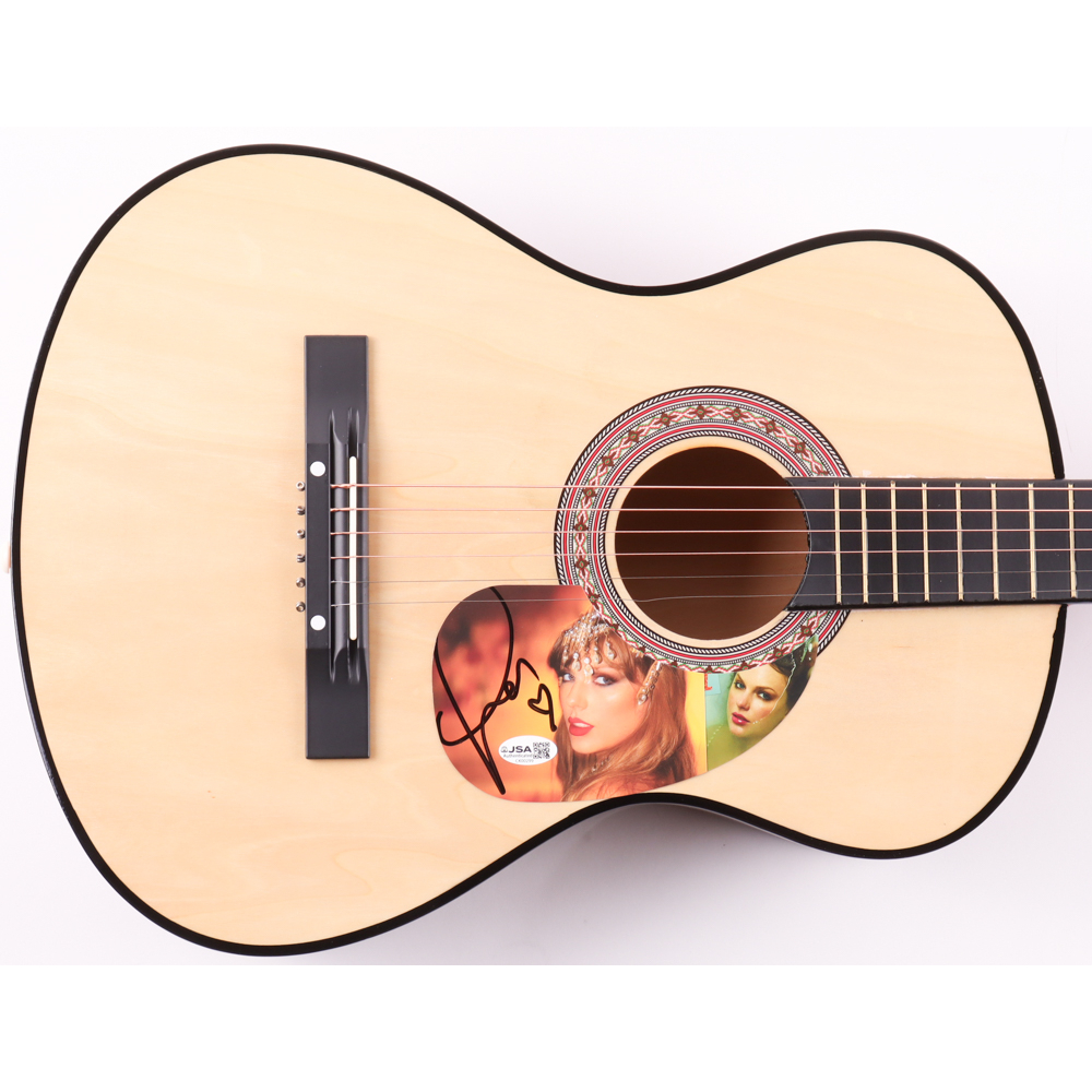 Taylor Swift Guitar with Signed Custom Insert Pickguard (JSA) at PristineAuction.com