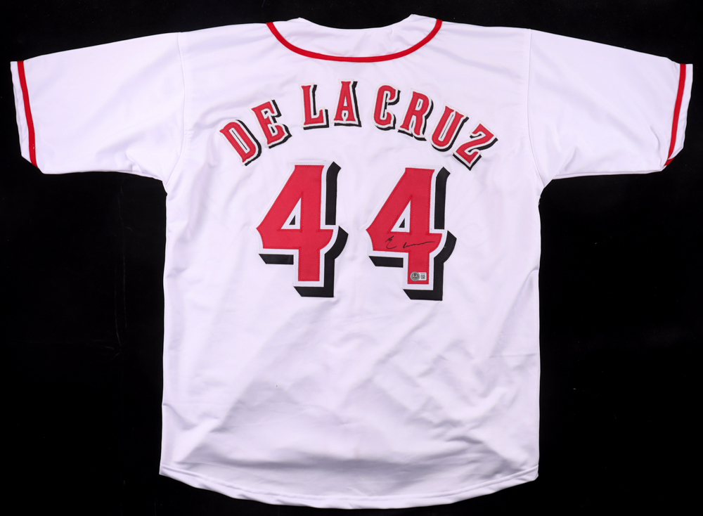 Elly De La Cruz Signed Jersey (Beckett) at PristineAuction.com Elly De La Cruz Signed Jersey (Beckett) at PristineAuction.com
