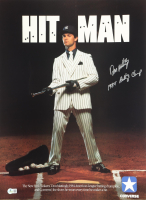 Don Mattingly Signed Yankees Original 1984 Converse Hit Man Poster Inscribed "1984 Batting Champ" (Beckett) at PristineAuction.com