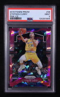Stephen Curry 2019-20 Panini Prizm Prizms Pink Ice #98 (PSA 9) at PristineAuction.com