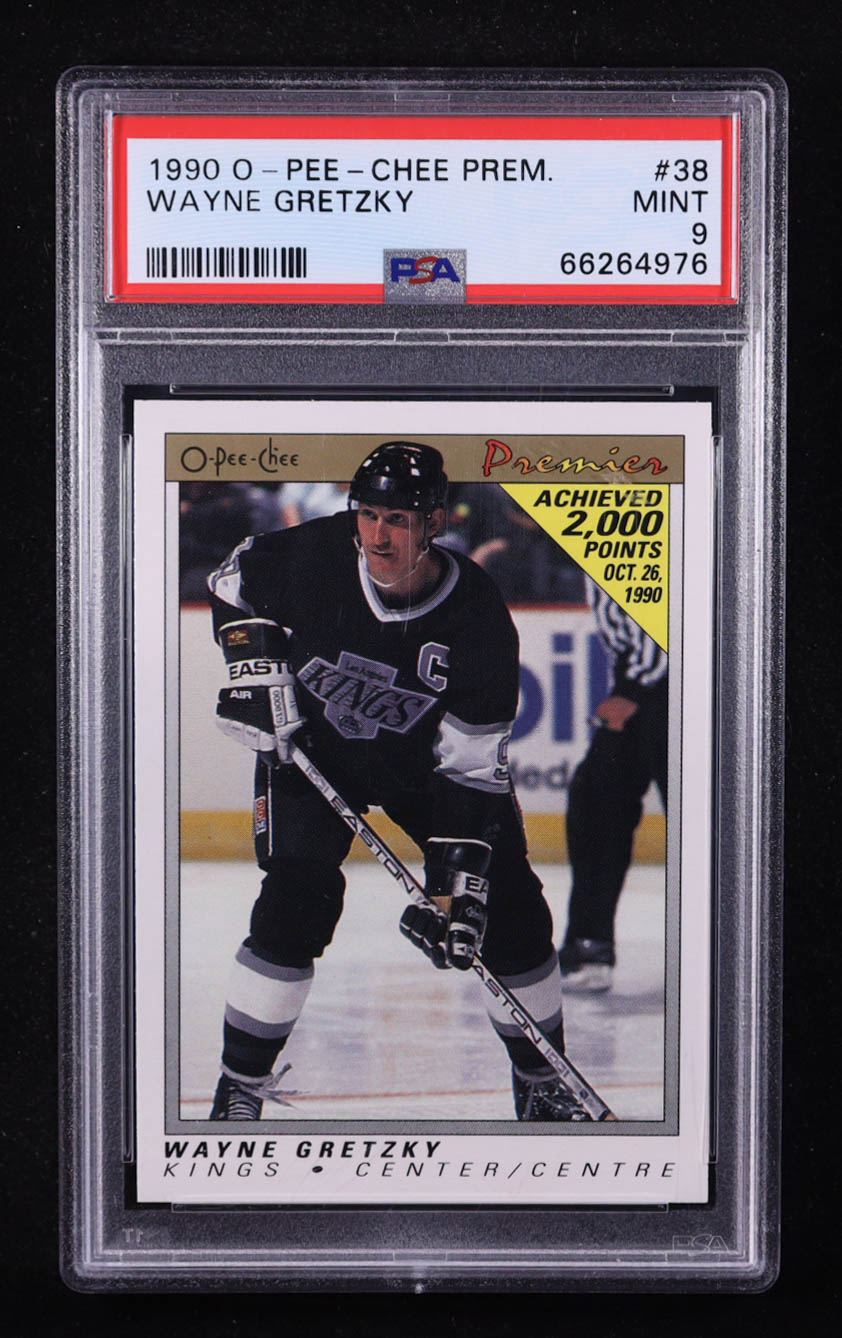 Wayne Gretzky 1990-91 OPC Premier #38 (PSA 9) at PristineAuction.com Wayne Gretzky 1990-91 OPC Premier #38 (PSA 9) at PristineAuction.com