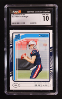 Drake Maye 2024 Panini Donruss RR #379 RC (CGC 10) at PristineAuction.com